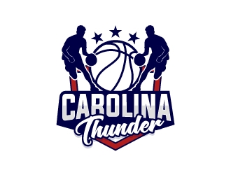 Carolina Thunder logo design by Aelius