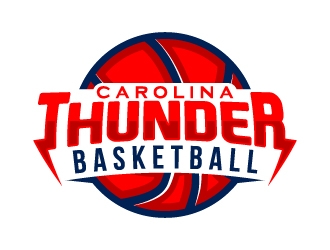 Carolina Thunder logo design by Dddirt