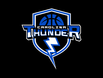 Carolina Thunder logo design by jm77788