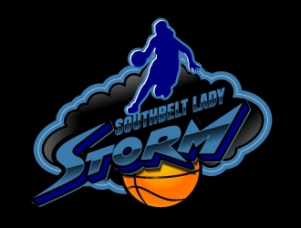 Southbelt Lady Storm logo design by uttam