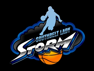 Southbelt Lady Storm logo design by uttam