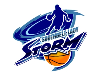 Southbelt Lady Storm logo design by uttam