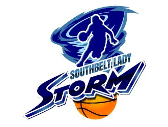 Southbelt Lady Storm logo design by uttam