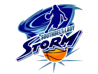 Southbelt Lady Storm logo design by uttam