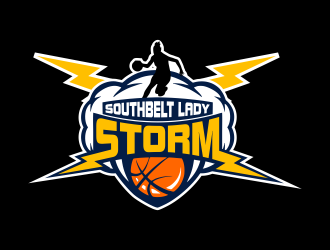 Southbelt Lady Storm logo design by jm77788