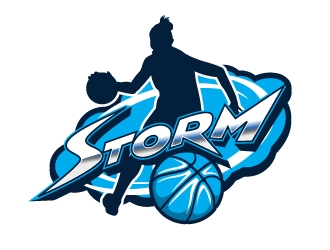Southbelt Lady Storm logo design by Xeon