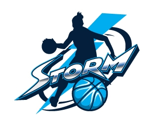Southbelt Lady Storm logo design by Xeon