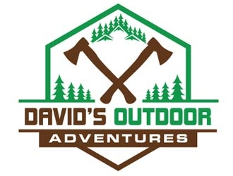 Davids Outdoor Adventures logo design by shere