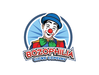 BOZOPHILIA CLOWN COMPANY logo design by Andri