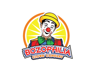 BOZOPHILIA CLOWN COMPANY logo design by Andri