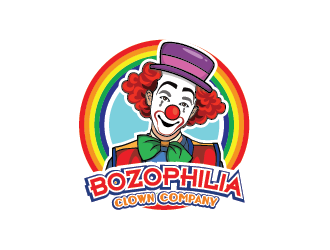 BOZOPHILIA CLOWN COMPANY logo design by Andri