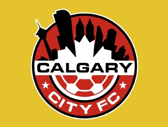 Calgary City FC logo design by DreamLogoDesign