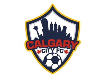 Calgary City FC logo design by DreamLogoDesign