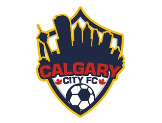 Calgary City FC logo design by DreamLogoDesign