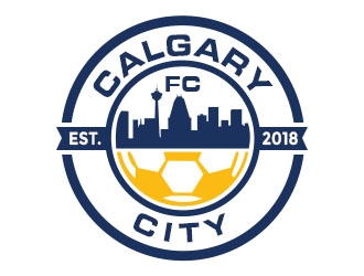 Calgary City FC logo design by Benok