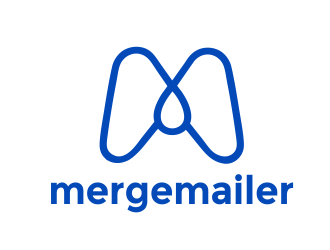MergeMailer logo design by aldesign