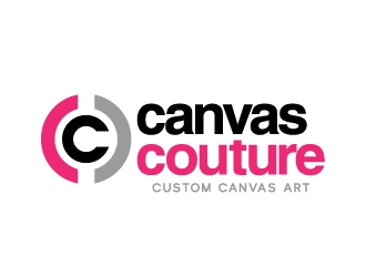 Canvas Couture logo design by ORPiXELSTUDIOS