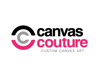 Canvas Couture logo design by ORPiXELSTUDIOS