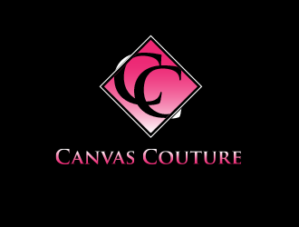 Canvas Couture logo design by BeDesign