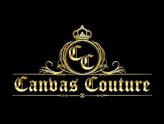 Canvas Couture logo design by eddesignswork