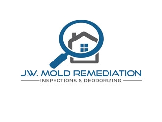 J.W. Mold Remediation, Inspections & Deodorizing logo design by emyjeckson