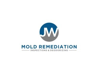 J.W. Mold Remediation, Inspections & Deodorizing logo design by bricton