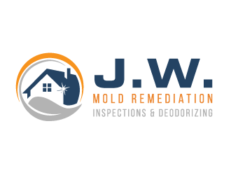 J.W. Mold Remediation, Inspections & Deodorizing logo design by akilis13
