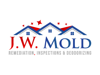 J.W. Mold Remediation, Inspections & Deodorizing logo design by akilis13