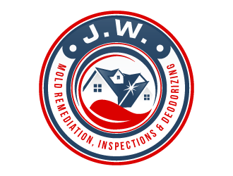 J.W. Mold Remediation, Inspections & Deodorizing logo design by akilis13