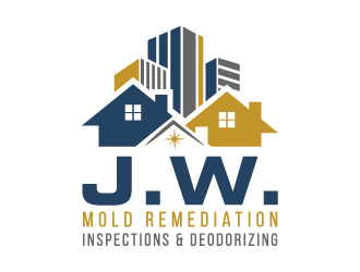 J.W. Mold Remediation, Inspections & Deodorizing logo design by akilis13