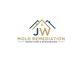 J.W. Mold Remediation, Inspections & Deodorizing logo design by bricton
