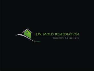 J.W. Mold Remediation, Inspections & Deodorizing logo design by cintya