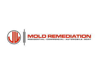 J.W. Mold Remediation, Inspections & Deodorizing logo design by alby
