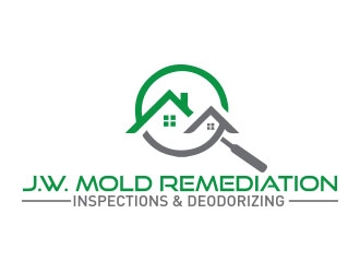 J.W. Mold Remediation, Inspections & Deodorizing logo design by emyjeckson