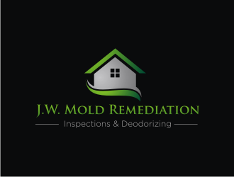 J.W. Mold Remediation, Inspections & Deodorizing logo design by cintya