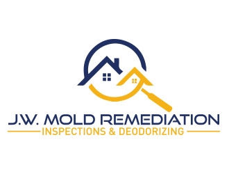 J.W. Mold Remediation, Inspections & Deodorizing logo design by emyjeckson