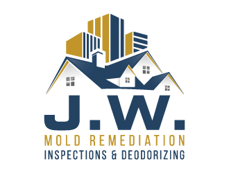J.W. Mold Remediation, Inspections & Deodorizing logo design by akilis13