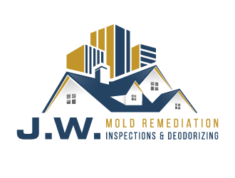 J.W. Mold Remediation, Inspections & Deodorizing logo design by akilis13