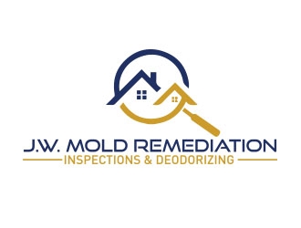J.W. Mold Remediation, Inspections & Deodorizing logo design by emyjeckson