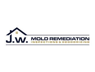 J.W. Mold Remediation, Inspections & Deodorizing logo design by alby