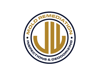J.W. Mold Remediation, Inspections & Deodorizing logo design by alby