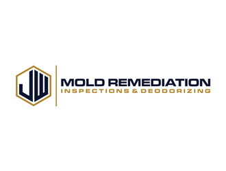 J.W. Mold Remediation, Inspections & Deodorizing logo design by alby