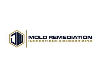 J.W. Mold Remediation, Inspections & Deodorizing logo design by alby