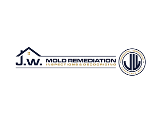 J.W. Mold Remediation, Inspections & Deodorizing logo design by alby
