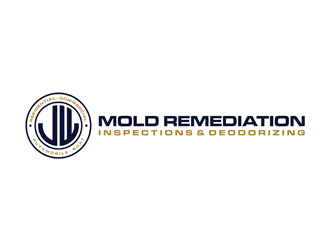 J.W. Mold Remediation, Inspections & Deodorizing logo design by alby