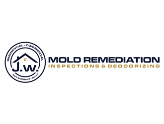 J.W. Mold Remediation, Inspections & Deodorizing logo design by alby