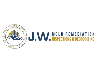 J.W. Mold Remediation, Inspections & Deodorizing logo design by akilis13