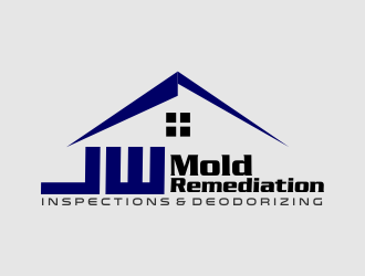 J.W. Mold Remediation, Inspections & Deodorizing logo design by AisRafa
