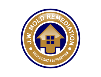 J.W. Mold Remediation, Inspections & Deodorizing logo design by AisRafa