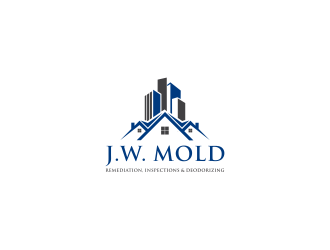 J.W. Mold Remediation, Inspections & Deodorizing logo design by kaylee